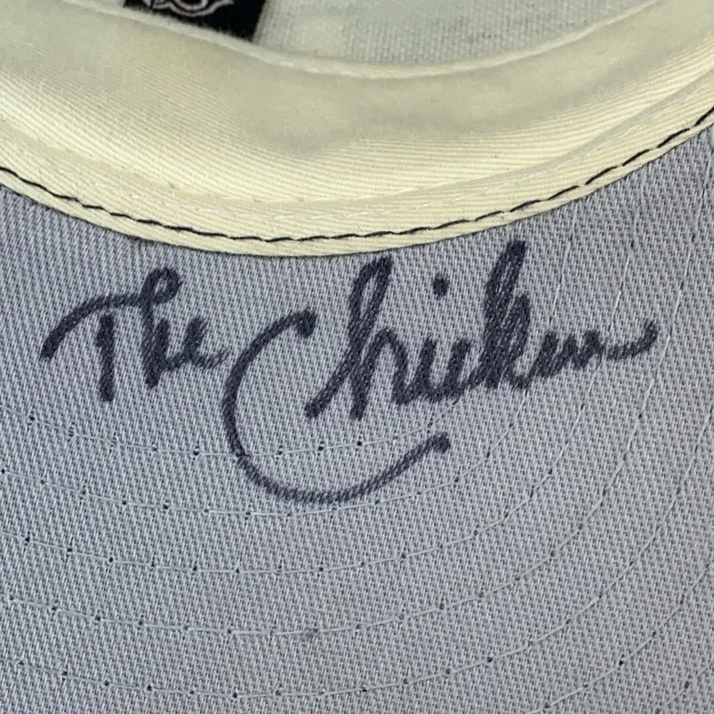 San Diego Padres Hat Signed by The Chicken MLB New Era OSFA Baseball Cap Vintage
